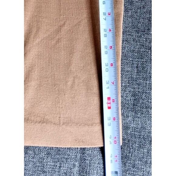 Pant Size 20W Womans Alfred Dunner Tan Casual Athletic wear Pockets Petite Capri - Picture 5 of 8